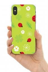 Apple iPhone XS Kılıf Ladybug Serisi Iris - 3