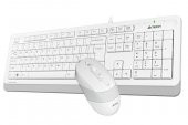 A4 Tech F1010 Kablolu Usb Q Tr M.m Set,Beyaz - 4