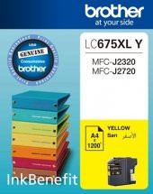 BROTHER LC675XLY SARI MÜREKKEP KARTUŞ - 2
