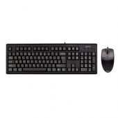 A4 Tech Km-72620D Kbl Usb Q Klavye-Mouse Set,Siyah - 1
