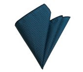 Yeşil Triangle Desen Yaka Mendili - 1