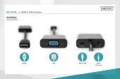 DIGITUS HDMI---VGA ÇEVİRİCİ (DA-70461).3,5mm AUDIO - 11