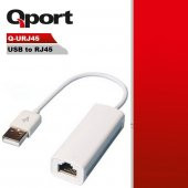 Q-PORT USB - RJ45 ÇEVİRİCİ - 1