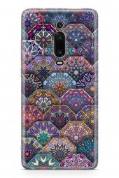 Xiaomi Mi 9T Kılıf Patchwork Serisi Genevieve - 1