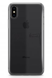 Apple iPhone XS Max Kılıf Atatürk Serisi Gazi M. Kemal İmza - 1