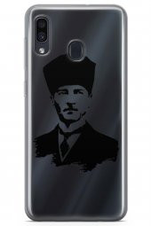 Samsung Galaxy A20 Kılıf Atatürk Serisi Ata - 2