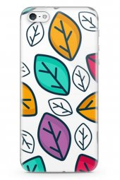 Apple iPhone 5 Kılıf Leaf Serisi Valeria - 1