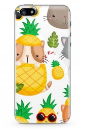 Apple iPhone 5 Kılıf Pineapple Serisi Addison - 2
