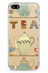 Apple iPhone 5 Kılıf Tea Time Serisi Hayden - 2