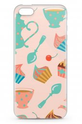 Apple iPhone 5s Kılıf Tea Time Serisi Angela - 5