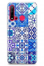 Huawei P20 Lite 2019 Kılıf Patchwork Serisi Julianna - 2