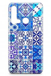 Huawei P20 Lite 2019 Kılıf Patchwork Serisi Julianna - 3