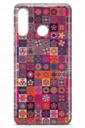 Huawei P30 Lite Kılıf Patchwork Serisi Fiona - 4