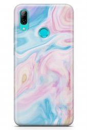 Huawei Y7 2019 Kılıf Sweet Dreams Serisi Mavi Mor - 1
