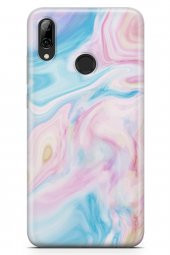 Huawei Y7 2019 Kılıf Sweet Dreams Serisi Mavi Mor - 2