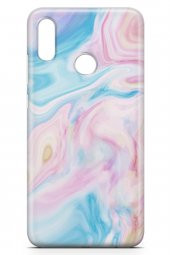 Huawei Y7 2019 Kılıf Sweet Dreams Serisi Mavi Mor - 4
