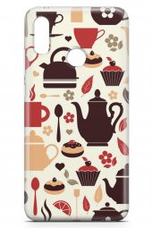 Huawei Y7 Prime 2019 Kılıf Tea Time Serisi Joanna - 4