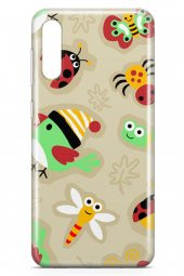 Samsung Galaxy A30s Kılıf Ladybug Serisi Rose - 4
