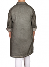 butikxxl pamuklu gömlek tunik cep - 10