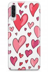 Samsung Galaxy A70s Kılıf Love Serisi Red - 3