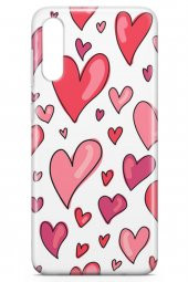 Samsung Galaxy A70s Kılıf Love Serisi Red - 5