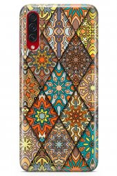 Samsung Galaxy A70s Kılıf Patchwork Serisi Alina - 1
