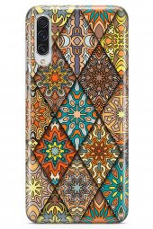 Samsung Galaxy A70s Kılıf Patchwork Serisi Alina - 3