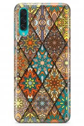 Samsung Galaxy A70s Kılıf Patchwork Serisi Alina - 4