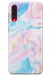 Samsung Galaxy A70s Kılıf Sweet Dreams Serisi Mavi Mor - 1