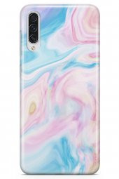 Samsung Galaxy A70s Kılıf Sweet Dreams Serisi Mavi Mor - 3