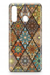 Samsung Galaxy M40 Kılıf Patchwork Serisi Alina - 3