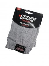 Sedef Yıldızı Erkek Penye Boxer Düz Renk Boxer Renk Çeşitli - 1