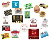 1000 Adet Standart Kesim Oval Renkli Selefon Magnet Mıknatıs - 6