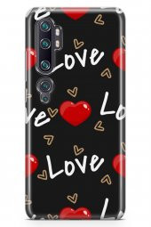 Xiaomi Mi Note 10 Pro Kılıf Love Serisi Black - 2