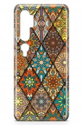Xiaomi Mi CC9 Pro Kılıf Patchwork Serisi Alina - 3