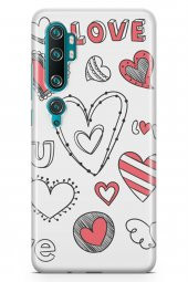 Xiaomi Mi Note 10 Kılıf Love Serisi Big - 2