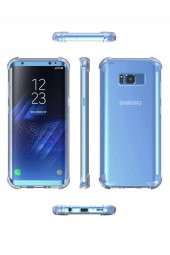 Galaxy S8 Plus Kılıf Köşe Korumalı Şeffaf - 3