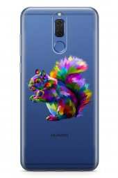 Huawei Nova 2i Kılıf Şeffaf Wild Life Serisi Lena - 2