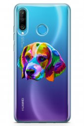 Huawei P30 Lite 2020 Kılıf Şeffaf Wild Life Serisi Aniyah - 1