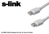 S-LINK SL-MDP10 1m MİNİ DP ERKEK=MİNİ DP ERKEK - 2