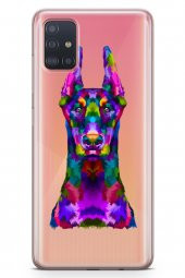Samsung Galaxy A51 Kılıf Şeffaf Wild Life Serisi Brynn - 1