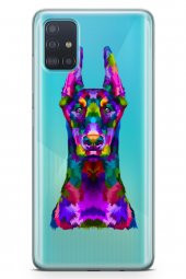 Samsung Galaxy A51 Kılıf Şeffaf Wild Life Serisi Brynn - 2