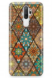 Oppo A5 2020 Kılıf Patchwork Serisi Alina - 1