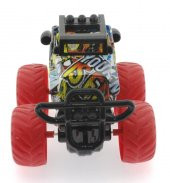 Die Cast Off Road Dev Kırmızı Teker Araba - 4
