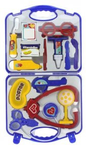 Mavi Açık Çantalı Doktor Seti - 1