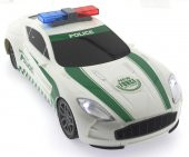 Sürtmeli Sesli ve Işıklı Spor Polis Arabası - 3