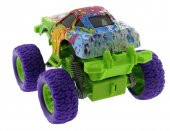 Die Cast Batik Desenli Mor Teker Araba - 4