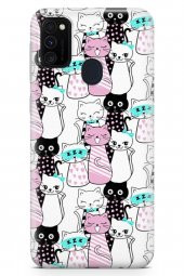 Samsung Galaxy M30s Kılıf Kitty Serisi Raelynn - 1