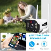 YOOSEE IP WİFİ KAMERA 1080P GÖRÜNTÜ+SES+SİREN IŞIK+LED IŞIK - 3