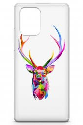 Samsung Galaxy S10 Lite Kılıf Şeffaf Wild Life Serisi Ariella - 3